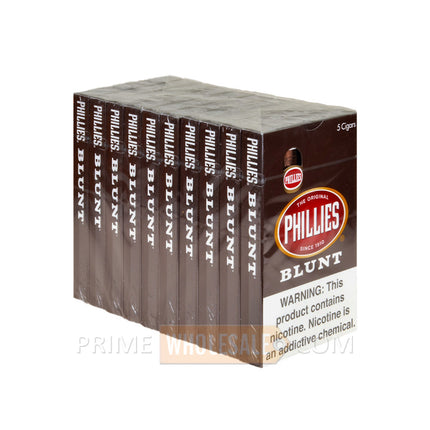 Phillies Blunt Chocolate Cigars 10 Packs of 5
