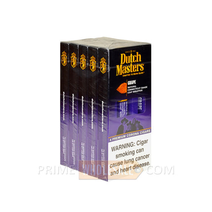 Dutch Masters Corona Grape Cigars 5 Packs of 4