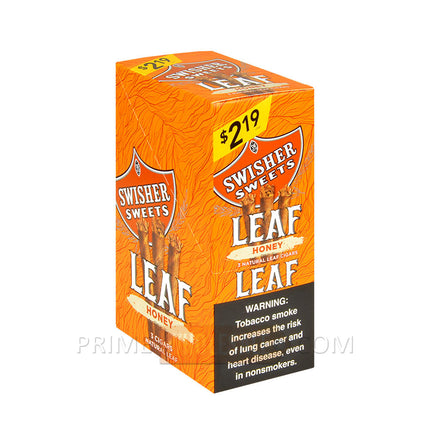 Swisher Sweets Leaf Honey Cigars 3 for 2.19 Pre-Priced 10 Packs of 3