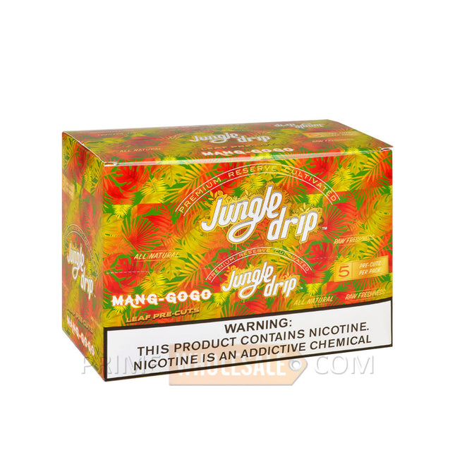 Jungle Drip Mang-GoGo Pre-Cut Leaf Wraps 10 Pouches of 5