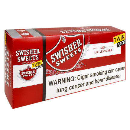 Swisher Sweets Twin Pack Regular Cigarillos 20 Packs of 5