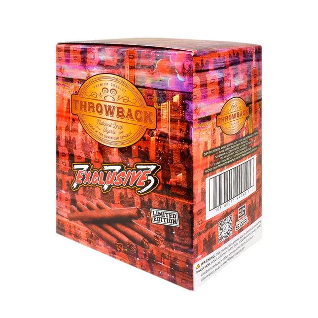 Throwback Exclusive Natural Leaf Cigars 8 Packs of 5