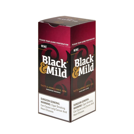 Middleton's Black & Mild Wine Cigars Box of 25