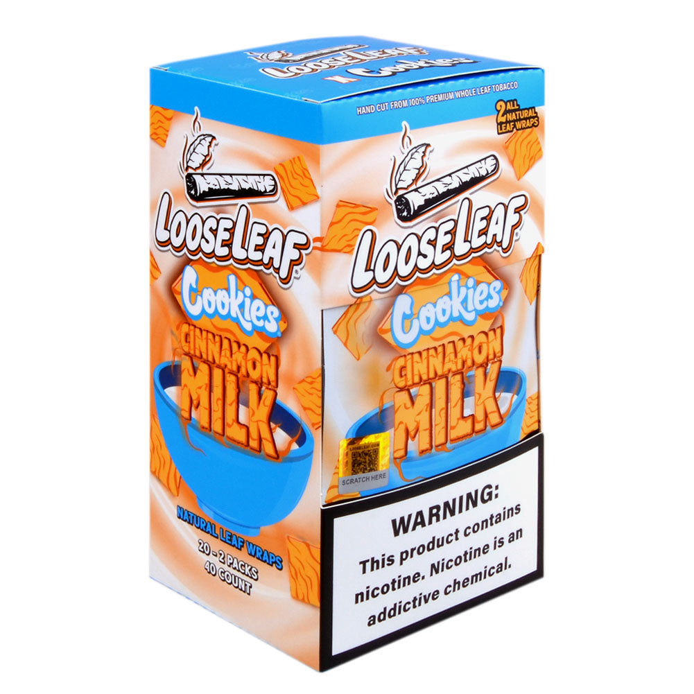 loose leaf tobacco wraps Looseleaf Blunt 40ct Box Select Vape Throwback Natural Leaf Wraps 8/5ct-