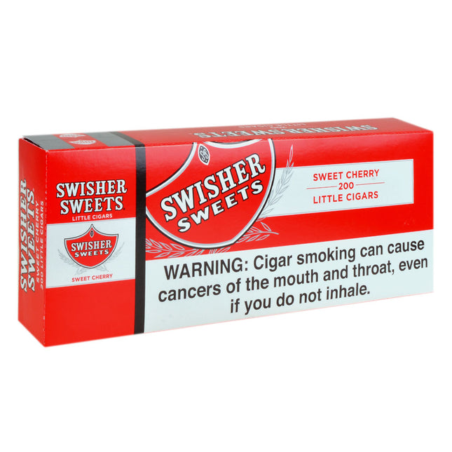 Swisher Sweets Sweet Cherry Little Cigars 100mm 10 Packs of 20