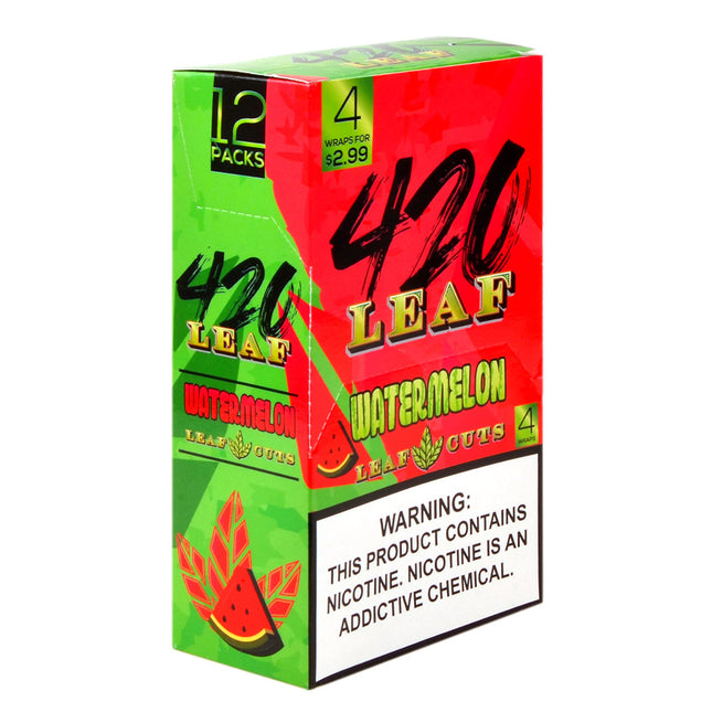 420 Leaf Wraps, 12x4 $2.99 Pre-Priced, Watermelon