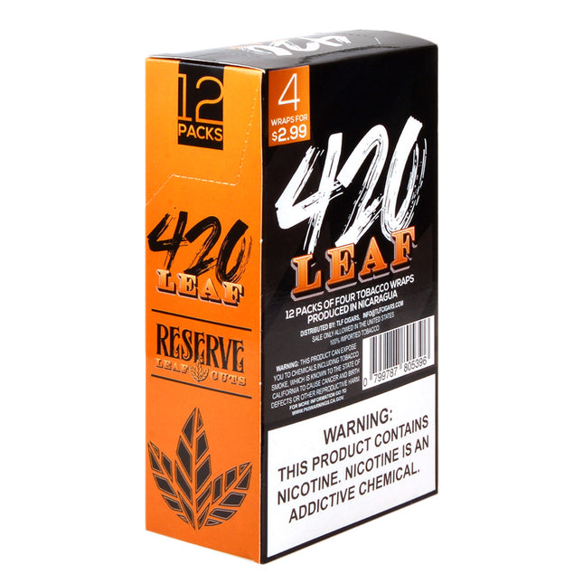 420 Leaf Wraps, 12x4 $2.99 Pre-Priced, Reserve