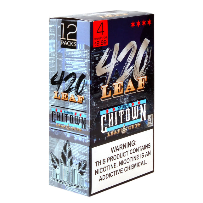420 Leaf Wraps, 12x4 $2.99 Pre-Priced, ChiTown