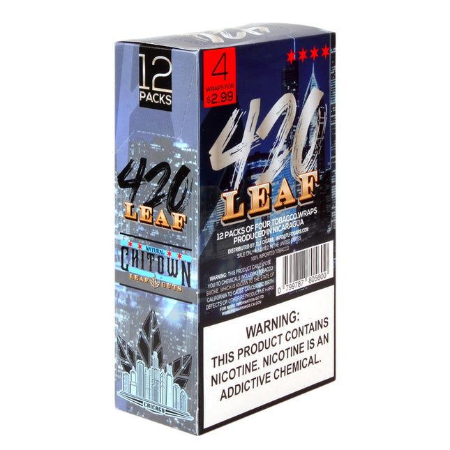 420 Leaf Wraps, 12x4 $2.99 Pre-Priced, ChiTown