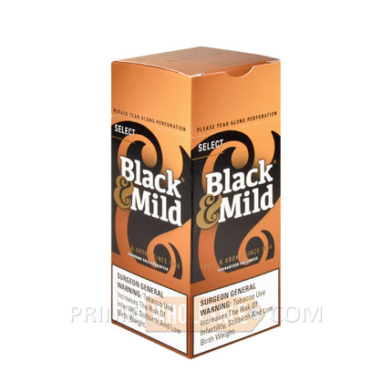 Middleton's Black & Mild Select (Mild) Cigars Box of 25