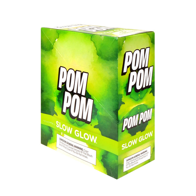 Pom Pom Cigarillos $1.39 Pre Priced 15 Packs of 3 Cigars Slow Glow