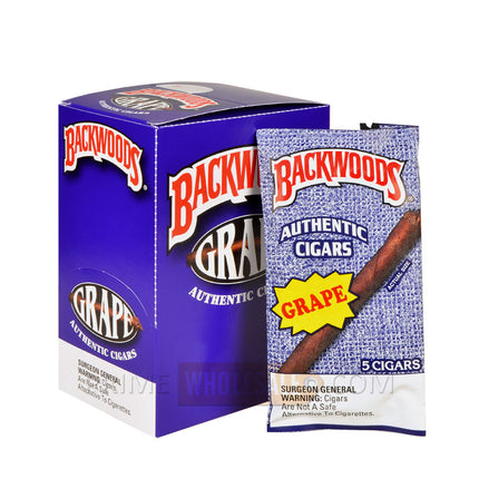 Backwoods Grape Cigars 8 Packs of 5