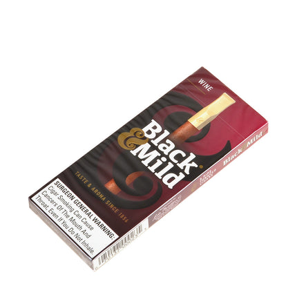 Middleton's Black & Mild Wine Cigars 10 Packs of 5