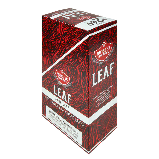 Swisher Sweets Leaf Dark Leaf Cigars 3 for 2.49 Pre-Priced 10 Packs of 3
