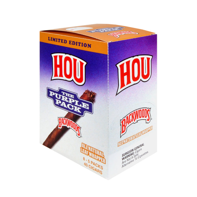 Backwoods The Purple Pack Cigars 8 Packs of 5
