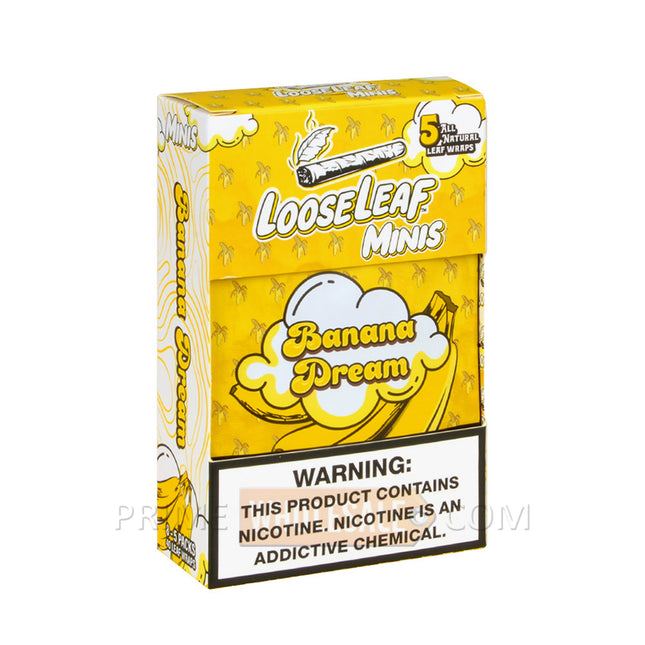Loose Leaf Minis Banana Dream Wraps 8 Packs of 5