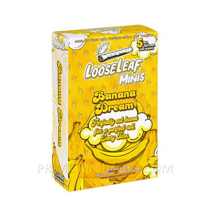 Loose Leaf Minis Banana Dream Wraps 8 Packs of 5