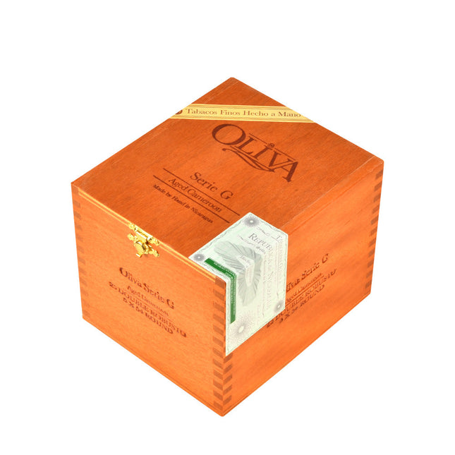 Oliva Serie G Aged Cameroon Double Robusto Round Cigars Box of 25