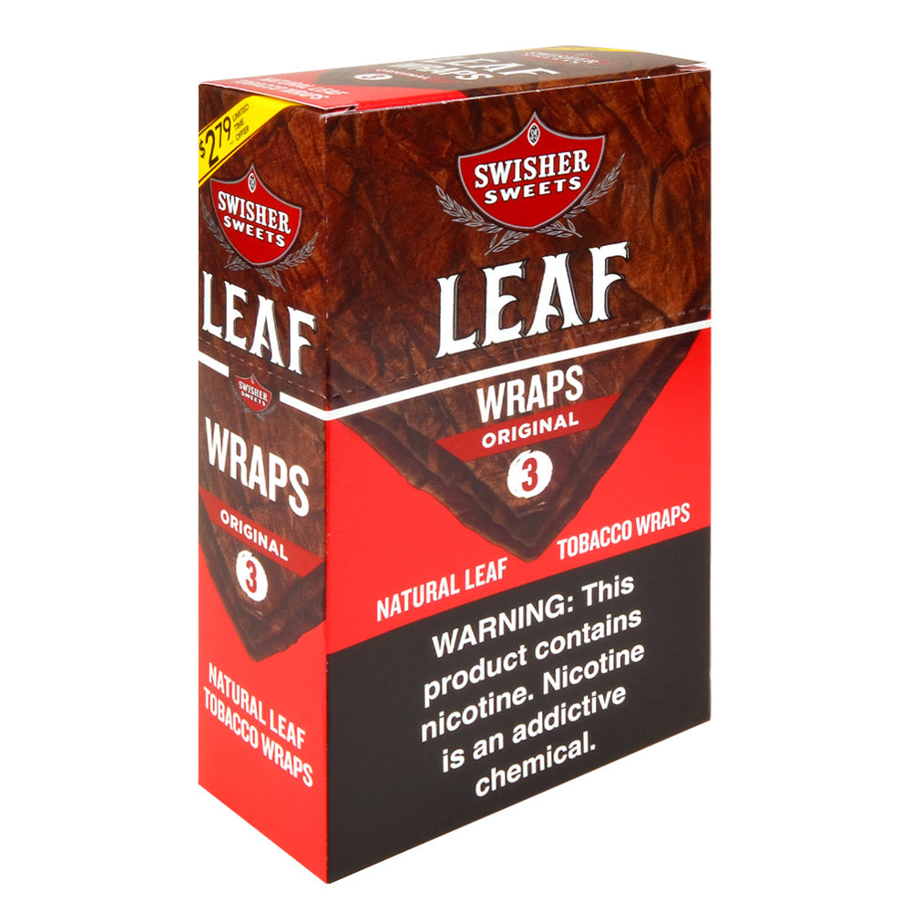are swisher sweets wrapped in tobacco Leaf Aromatic 3Pk (10 Packs of 3 (30 total)) Swisher Sweets Cream Cigarillos Cream