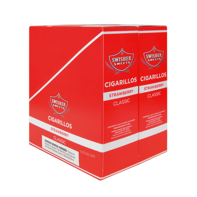 Swisher Sweets Strawberry Cigarillos 1.39 Pre-Priced 30 Packs of 2
