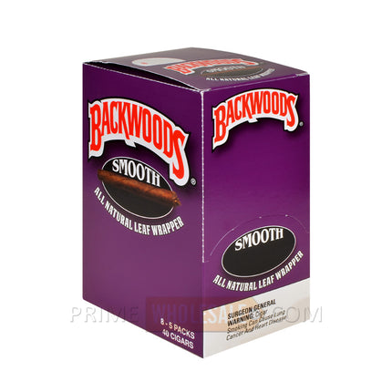 Backwoods Smooth Cigars 8 Packs of 5