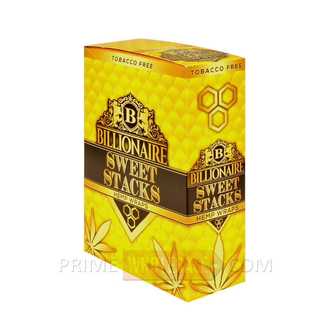 Billionaire Hemp Wraps Sweet Stacks 25 Packs of 2