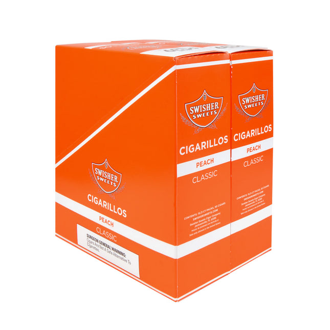 Swisher Sweets Peach Cigarillos 1.39 Pre-Priced 30 Packs of 2