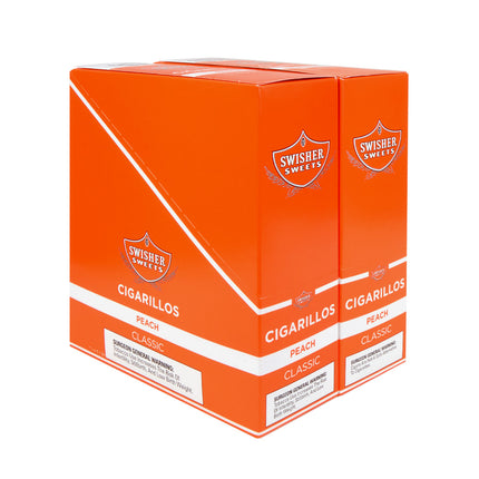 Swisher Sweets Peach Cigarillos 1.39 Pre-Priced 30 Packs of 2