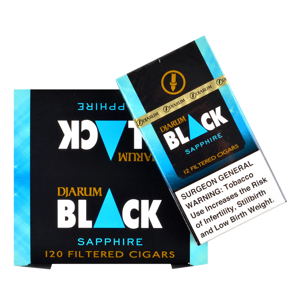 sapphire cigarettes Djarum Black Filtered Cigars Djarum Black Ultra Menthol Cigars