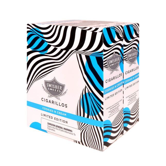 Swisher Sweets Cookies N Cream Cigarillos 1.39 Pre-Priced 30 Packs of 2