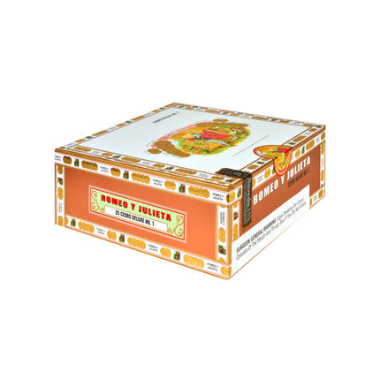 Romeo Y Julieta 1875 Cedro Deluxe 1 Cigars Box of 25 4