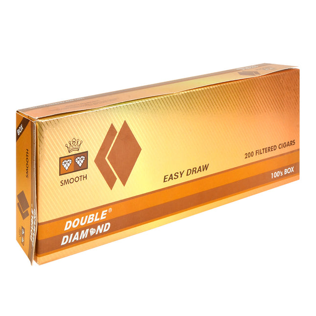 Double Diamond Smooth Filtered Cigars 10 Packs of 20
