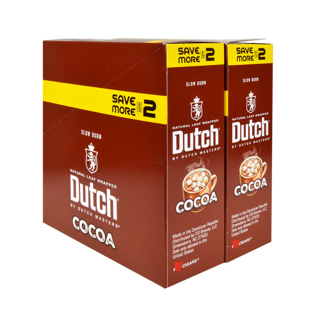 Dutch Masters Foil Fresh Cocoa Cigarillos 30 Packs of 2