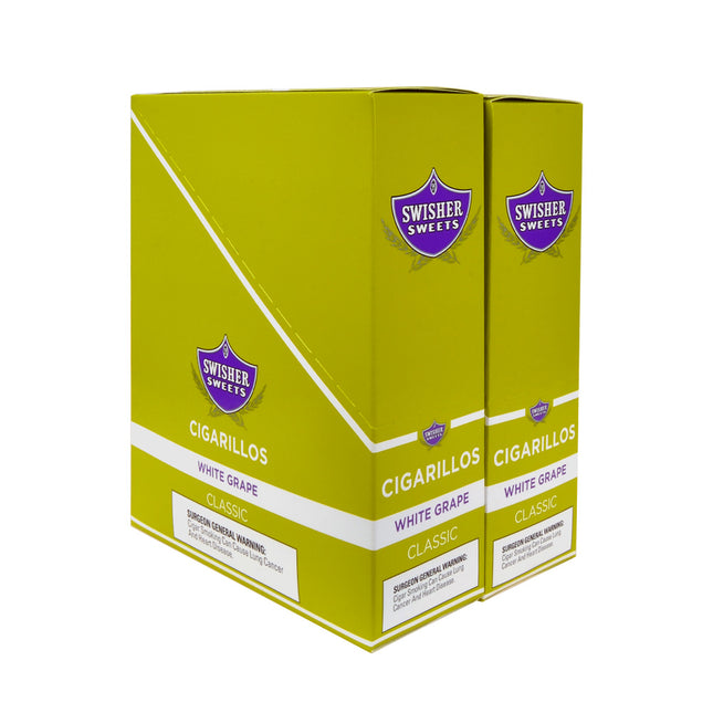 Swisher Sweets White Grape Cigarillos 1.39 Pre-Priced 30 Packs of 2