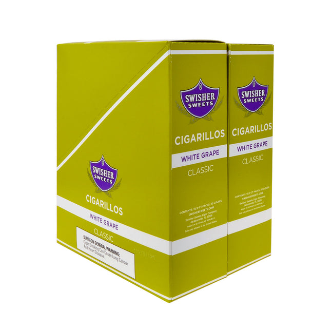 Swisher Sweets White Grape Cigarillos 1.39 Pre-Priced 30 Packs of 2