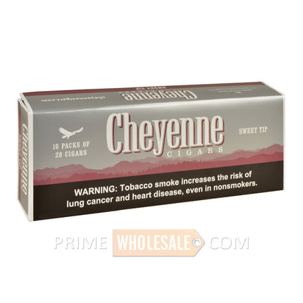Cheyenne Sweet Tip Filtered Cigars 10 Packs of 20