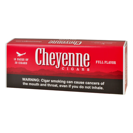 Cheyenne Full Flavor Filtered Cigars 10 Packs of 20