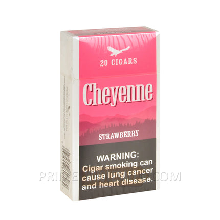 Cheyenne Strawberry Filtered Cigars 10 Packs of 20