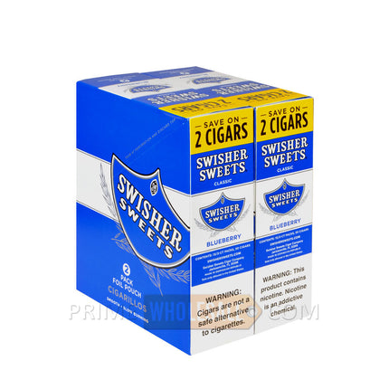 Swisher Sweets Blueberry Cigarillos 30 Packs of 2