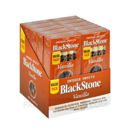Blackstone Tip Vanilla Cigarillos 20 Packs of 5