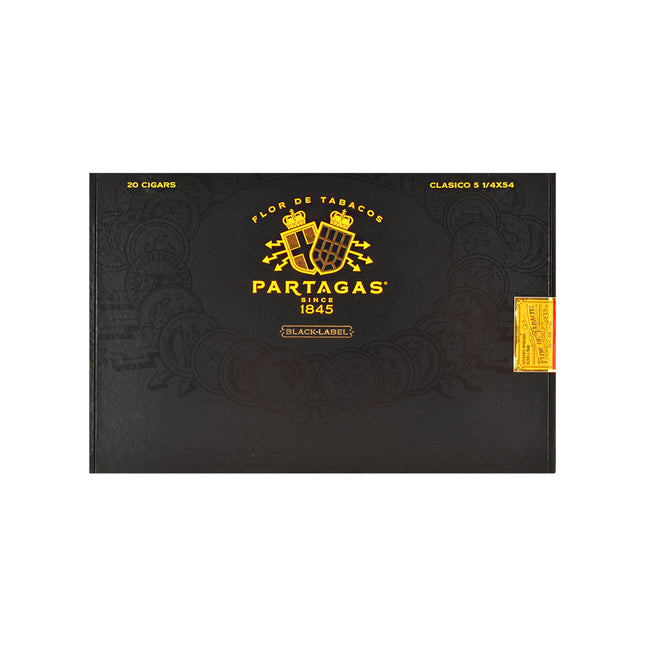 Partagas Black Label Classico Cigars Box of 20 2