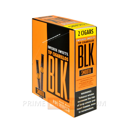 Swisher Sweets BLK Smooth Tip Cigarillos 15 Packs of 2