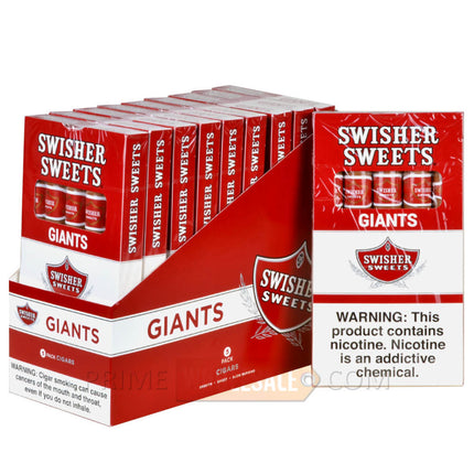 Swisher Sweets Regular Giants 10 Packs of 5