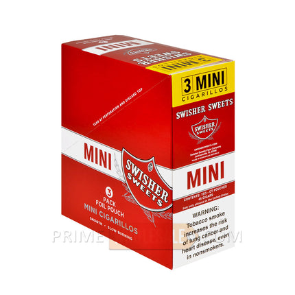 Swisher Sweets Regular Mini Cigarillos 15 Packs of 3