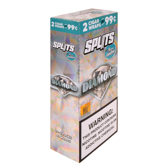 Splits by Loose Leaf, Diamond 99c, 20 packs of 2