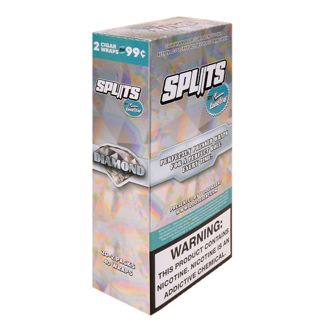 Splits by Loose Leaf, Diamond 99c, 20 packs of 2