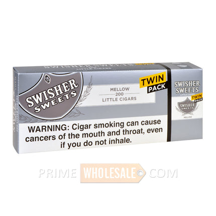 Swisher Sweets Mellow Filtered Cigars 100mm 5 Packs of 40