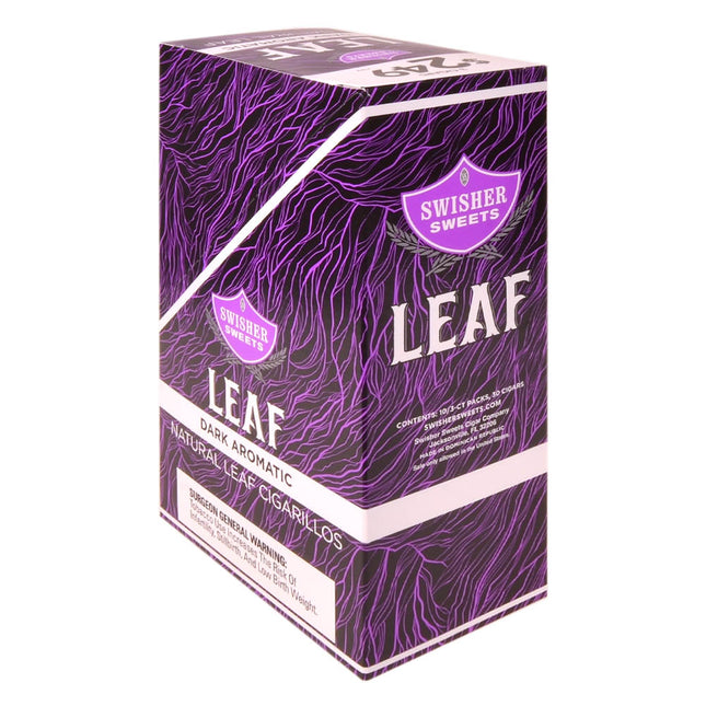 Swisher Sweets Leaf Dark Aromatic Cigars 3 for 2.49 Pre-Priced 10 Packs of 3