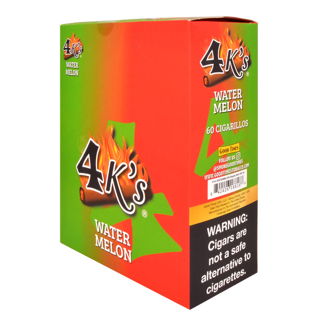 4 Kings Cigarillos 15 Packs of 4 Pre-Priced 1.49 Watermelon