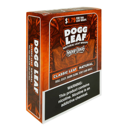 Dogg Leaf Natural Leaf Wraps, 15 packs of 2, Pre-Priced $1.79